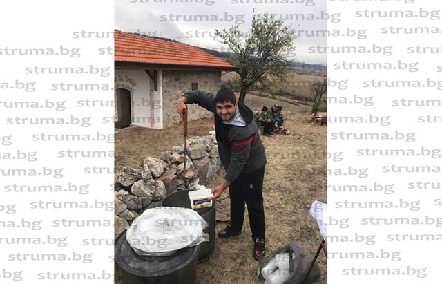 Курбан за здраве на параклиса   в Друган