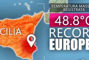Измериха 48,8 по Целзий в Италия