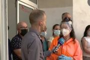 Лекарите от Спешната помощ в Благоевград излязоха на символична стачка