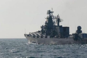 Потъна руският крайцер „Москва“