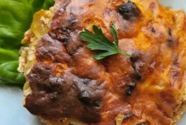 Мусака от зеле и ориз