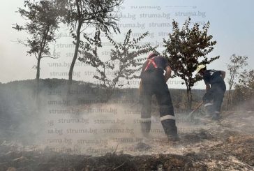 Благоевградските пожарникари „на крак“ в потушаването на стихията в Гърция веднага след пристигането си в зоната на бедствието