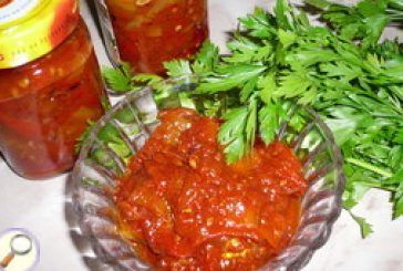 Апетитка с печени чушки