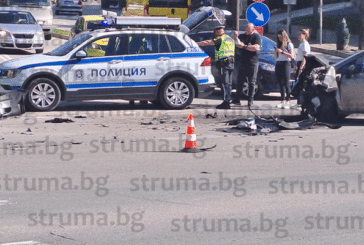 Първо в Struma.bg! Тежка катастрофа при ЮЗУ в Благоевград (ОБНОВЕН)