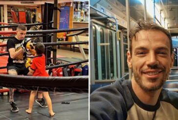 Синът на Дани Петканов и Алекс Богданска продължава с бокса
