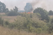 Огънят в село Воден отново се разгоря