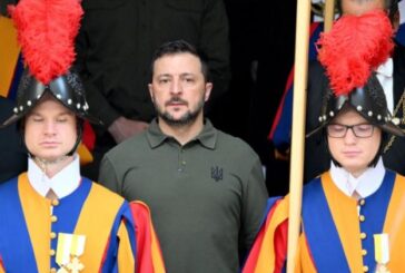 Папа Франциск прие Зеленски във Ватикана