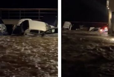 Нов потоп в Испания отнесе 30 автомобила до морето край Северна Каталуния