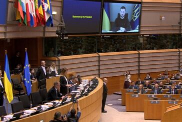 НА ЖИВО: Извънредна пленарна сесия на ЕП, изявление на Володимир Зеленски