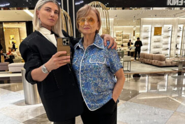 Силвена Роу заведе майка си на шопинг в Дубай