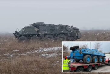Българските бронетранспортьори постъпиха в състава на украинската 156-а механизирана бригада 