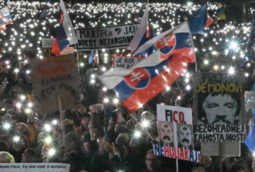 Нови протести в над 40 града в Словакия срещу премиера Фицо