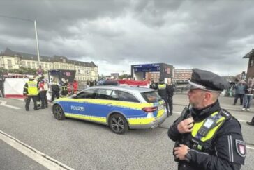 12 са наръганите на гарата в Хамбург