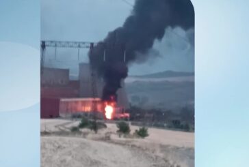 Пожар избухна в ТЕЦ „Бобов дол“