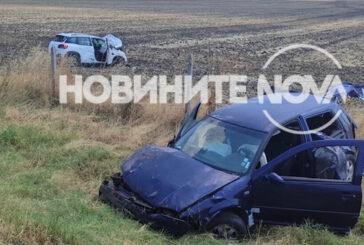 Две коли се удариха на АМ „Тракия”, две деца са в болница