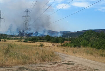 Голям пожар в Старозагорско, обявяват бедствено положение