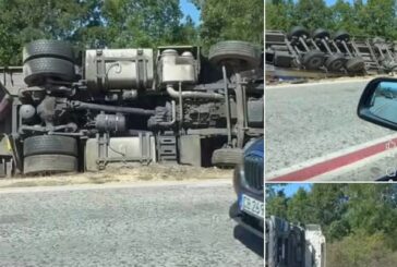 Тир се обърна на отсечката, където загина 12-годишната Сияна