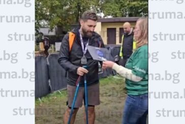 Евродепутатът от Благоевград Андрей Новаков извървя пеш 100 км за 24 часа само с 15 мин. почивка, от 1500 участници само половината финишираха