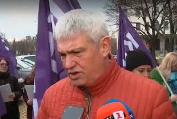 Синдикати с акция пред парламента със списък от въпроси към депутатите за бюджета