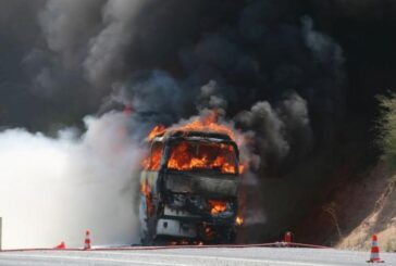 Автобус, превозващ 21 пътници от България за Турция, се запали на ГКПП „Капъкуле“ 