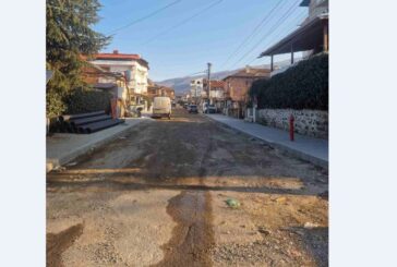 Благоустрояването на улици, водопроводи и канализации в Петрич продължава