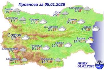 Посрещаме новата седмица с облачно време