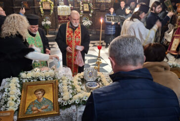 Отец Петър за светите мощи, донесени в благоевградския храм „Въведение Богородично“: Гостуването на такива светии показва единството на православието, румънско, гръцко, българско...