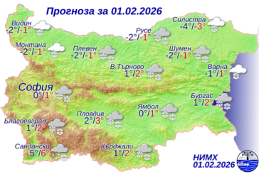 Валежи от сняг днес, температурите се понижават