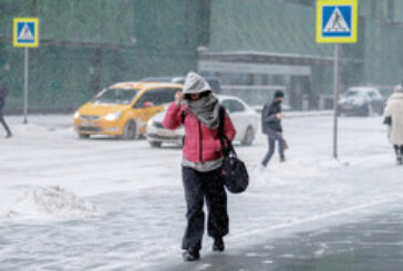 Снежна буря връхлетя Москва