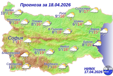 Облачна събота, нахлува студен въздух