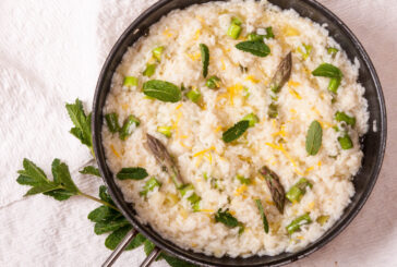 Ризото с аспежи и лимон