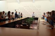 Със заседание на Академичния съвет ректорът на ЮЗУ проф. Н. Марин посрещна рождения си ден