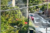 Вода лее по улица в пернишки квартал