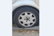 Вандали срязаха гумите на над 20 автомобила в Дупница