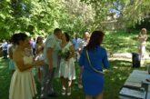 Младоженци се врекоха във вярност  в двора на Земенския манастир