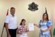Кирил Стоев посрещна златното момиче на Радомир Крисия