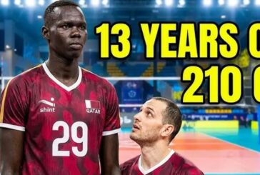 13-годишен волейболист е висок 210 см и вече е звезда! Целият свят говори за него