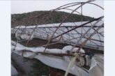 Ураганният вятър унищожи десетки оранжерии по поречието на р. Струма в землището на Сандански, Кресна и Струмяни, земеделските стопани изпаднаха в паника, щетите са за хиляди евро