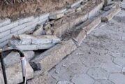 Прокуратурата се захвана с рухнала подпорна стена в благоевградския кв. „Струмско“, опасна за гражданите