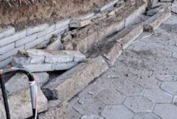 Прокуратурата се захвана с рухнала подпорна стена в благоевградския кв. „Струмско“, опасна за гражданите