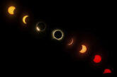 Милиони наблюдаваха пълното слънчево затъмнение