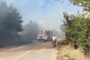Голям пожар в благоевградското село Дъбрава