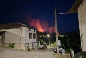 Голям пожар над село Илинденци