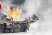 Автомобил изгоря край Гоце Делчев