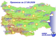 Времето: Много слънце днес, максималните температури между 26 и 31 градуса