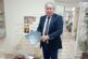 Директорът на благоевградското 3 ОУ почерпи експертите от РУО за пенсионирането си, връчи им благодарствено писмо за съвместната работа