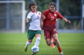 Крупничанката К. Равначка вкара 4 гола на Армения, симитличанката М. Балиова  се отчете с 3