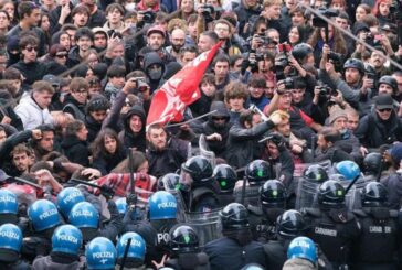 Масови сблъсъци и десетки задържани след протести в цяла Италия