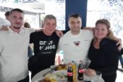 Олимпийската шампионка Т. Богомилова и целият треньорски щаб на националния отбор по плуване уважиха 25-ия рожден ден на „GD Sport”